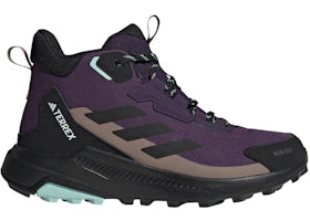 adidas Terrex Anylander Mid Rain.RDY Aurora Plum Core Black Trace Brown (Women's)