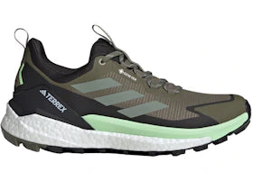 adidas Terrex Free Hiker 2.0 Low Gore-Tex Olive Strata Silver Green Core Black