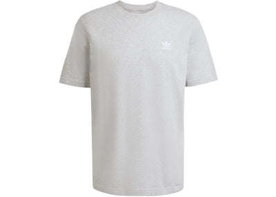 adidas Trefoil Essentials Tee Medium Grey Heather White