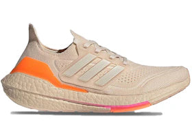 adidas Ultra Boost 21 Halo Ivory Ultra Pop (Women's)