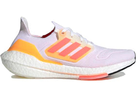 adidas Ultra Boost 22 White Turbo Flash Orange (Women's)