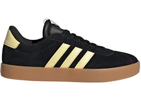 adidas VL Court 3.0 Core Black Almost Yellow Cloud White (Women's)