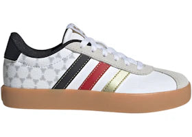 adidas VL Court 3.0 White Black Red Gold Metallic (GS)