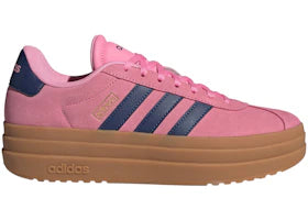 adidas VL Court Bold Bliss Pink Dark Blue Gold Metallic (Women's)