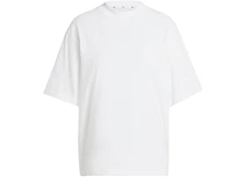 adidas Women's Essentials Contemporary Logo Boyfriend T-Shirt White