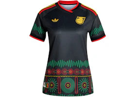 adidas Women's Jamaica 2026 Bob Marley Away Jersey Black