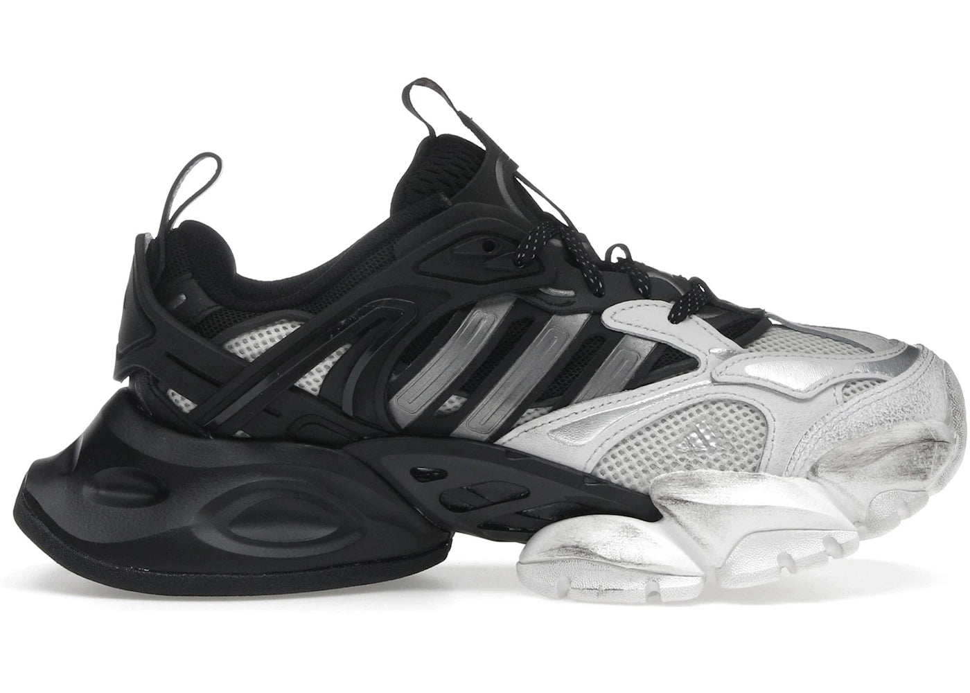 adidas XLG Runner Deluxe White Black %