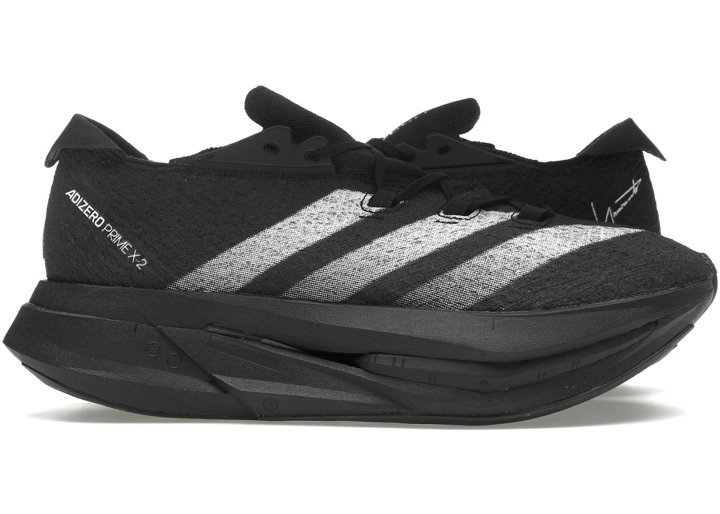 adidas Y-3 Prime x 2 Strung Black sneakers - authentic adidas shoes