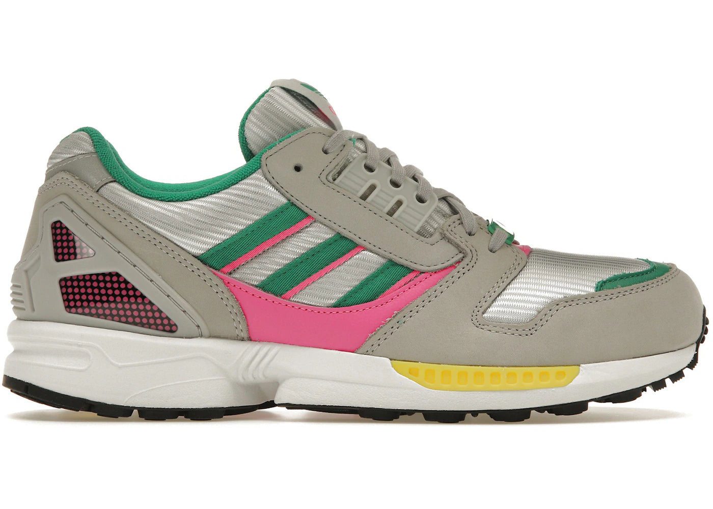 adidas ZX 8000 Grey Court Green Screaming Pink