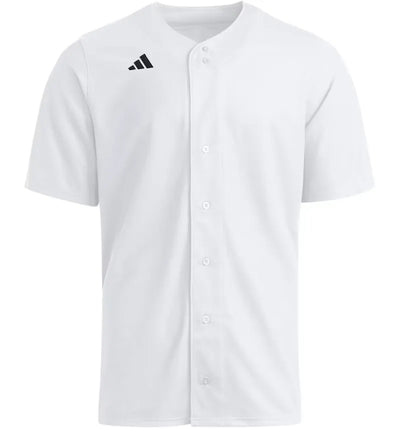 adidas Impact Full Button Jersey White