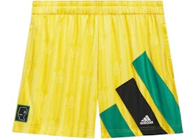 adidas x Brain Dead x Disney Football Shorts Bold Gold