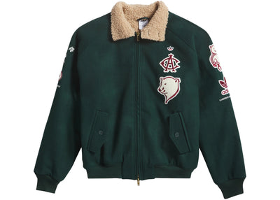 adidas x CLOT Edison Chen Warmup Jacket Green Night