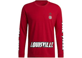 adidas x Eric Emanuel Louisville Midnight Madness Graphic L/S Tee Team Power Red