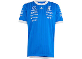 adidas x Mercedes AMG Petronas Formula 1 Team Blue Wonder Authentic Jersey Blue (Aisa Sizing)