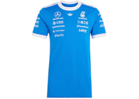 adidas x Mercedes AMG Petronas Formula 1 Team Blue Wonder Driver Jersey Blue (Aisa Sizing)