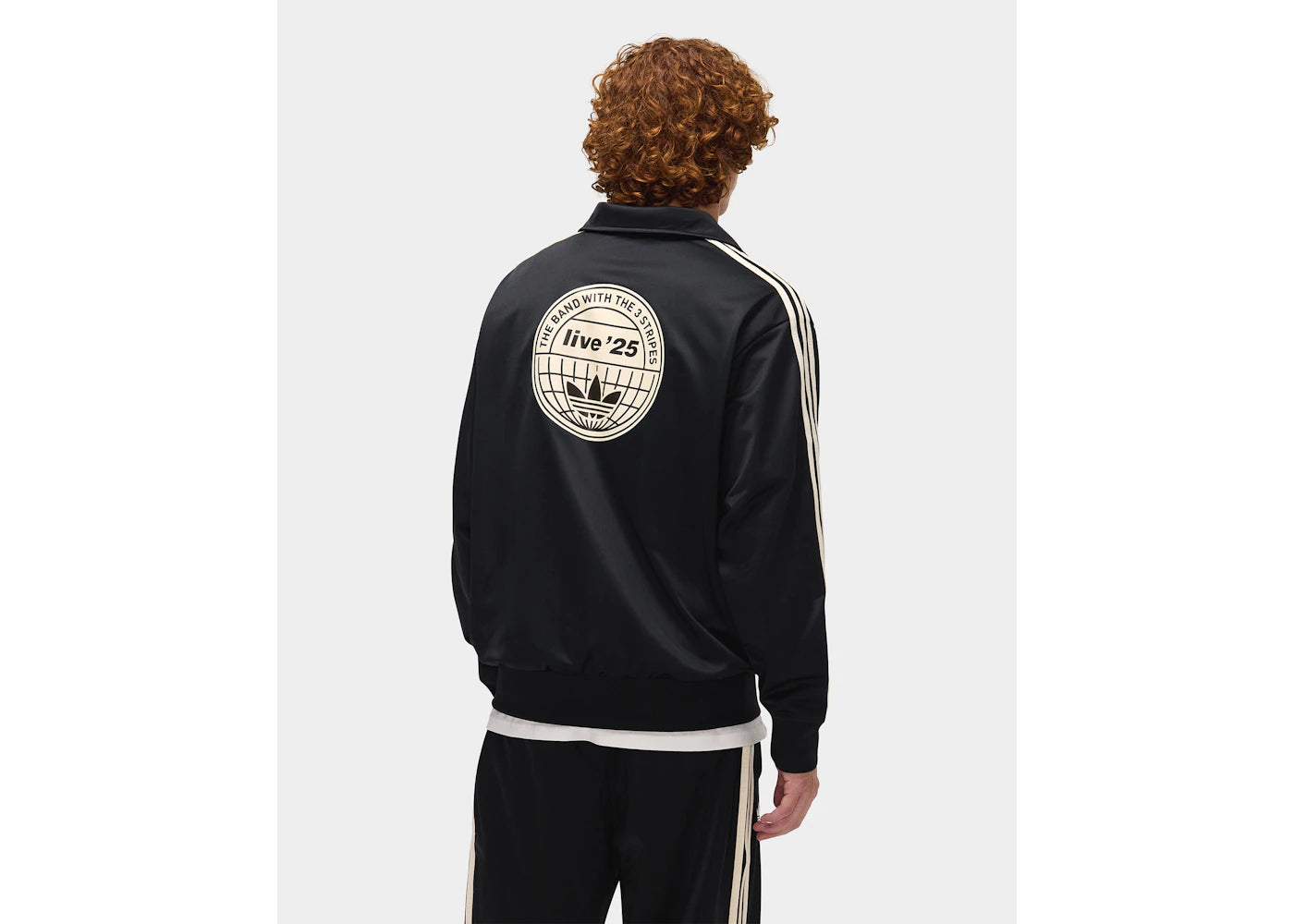 adidas x Oasis Tour Firebird Trainingsjacke Schwarz