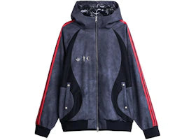 adidas x Thug Club Teamgeist Faux Leather Jacket (Asian Sizing) Black/Antique Silver