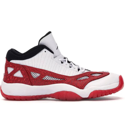 Jordan 11 Retro Low IE White Gym Red (GS)
