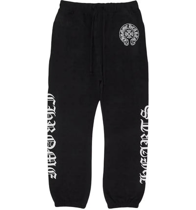Chrome Hearts Chrome Hearts Plus Cross All Over Print Sweatpants Black