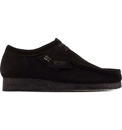 Clarks Originals Wallabee Black Suede (Women's)