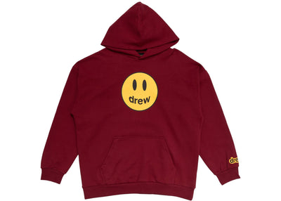 drew house mascot oversized oversized hoodie burgundy