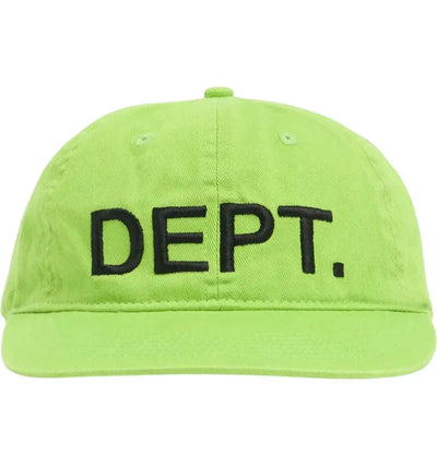 Gallery Dept. Logo Embroidered Hat Flo Green