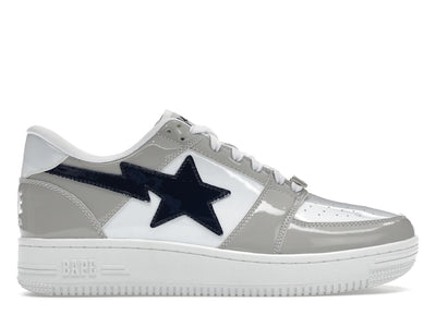 A Bathing Ape Bape Sta Low White Grey