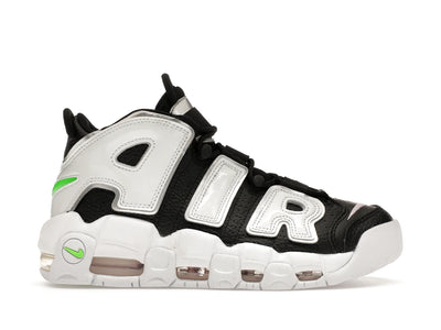 Nike Air More Uptempo Black White Green (Women's)