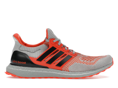 adidas Ultra Boost 1.0 Core Black Impact Orange Grey Two