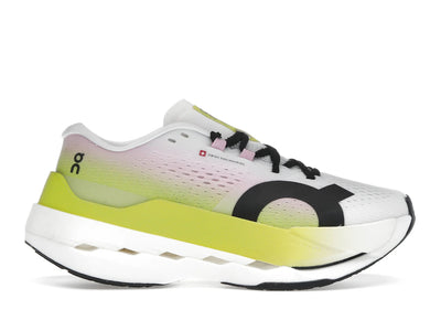 On Running Cloudboom Max Lime Raspberry