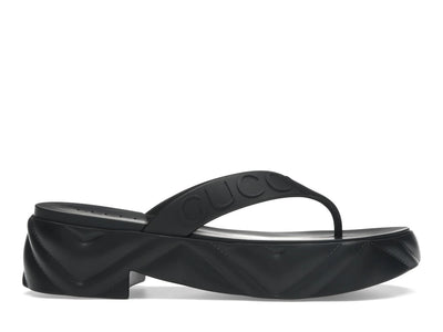 Gucci Thong Platform Sandal Black (Women's)