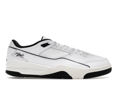 Jordan Flight Court White Sail Black