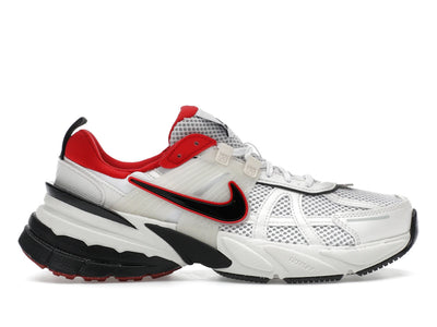 Nike V2K Run Metallic White University Red