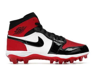 Jordan 1 Mid TD Cleat Bred Toe
