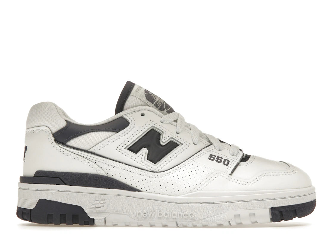 New Balance 550 White Dark Mercury (Women's)
