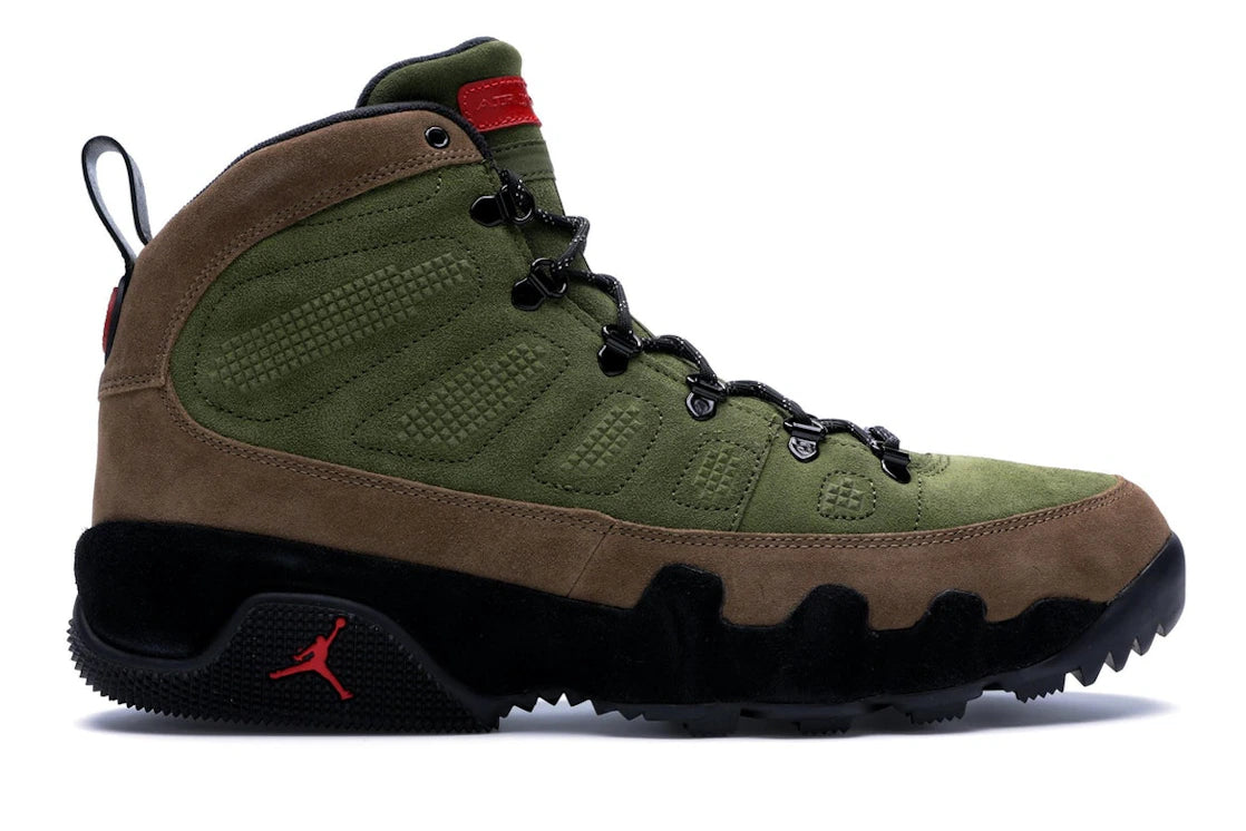 Jordan 9 Retro Boot NRG Military Brown