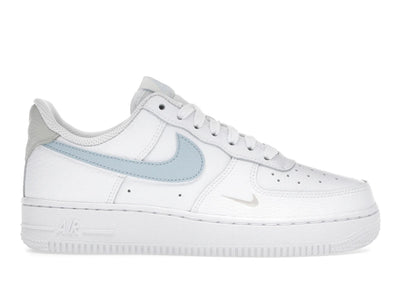 Nike Air Force 1 Low White Light Armory Blue Mini Swoosh (Women's)