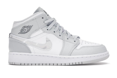 Jordan 1 Mid Grey Camo (GS)