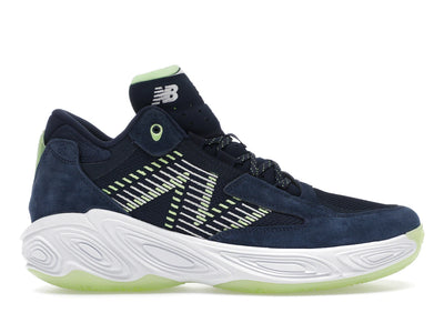 New Balance Fresh Foam BB v2 Navy Bleached Lime Glow