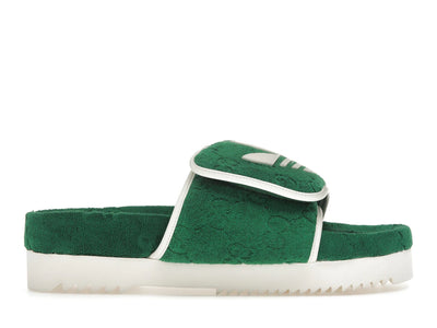 adidas x Gucci GG Platform Sandal Green
