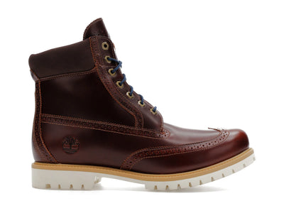 Timberland 6" Premium Brogue Boot Medium Brown Wingtip