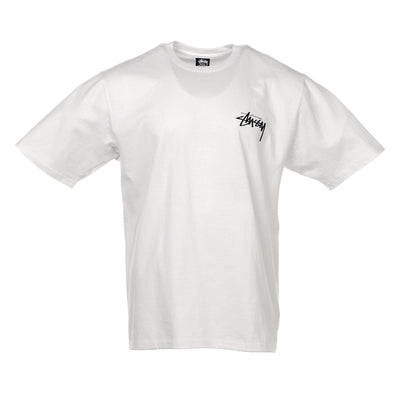 Stussy Fuzzy Dice Tee White