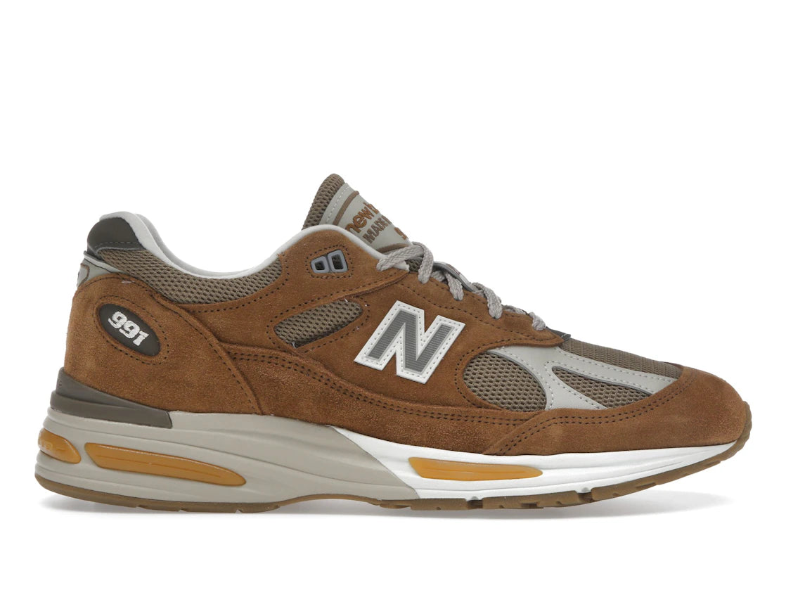 New Balance 991v2 MiUK Caramel Cafe