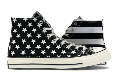 Converse Chuck Taylor All Star 70 Hi Archive Restructured American Flag Black White