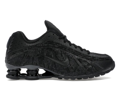 Nike Shox R4 Schwarz mit Blumenmuster (Damen)