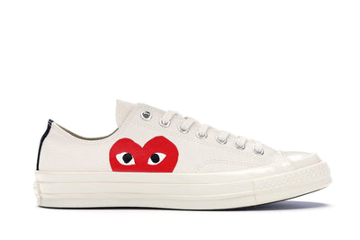 Converse Chuck Taylor All Star 70 Ox Comme des Garçons PLAY Weiß