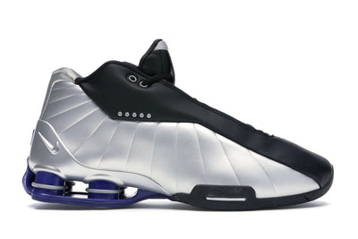Nike Shox BB4 Black Silver Lapis