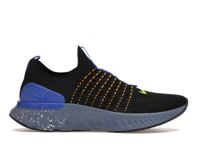 Nike React Phantom Run Flyknit 2 Black Hyper Royal