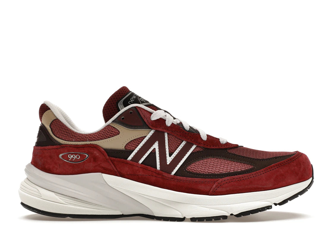 New Balance 990v6 MiUSA Teddy Santis Burgunderrot