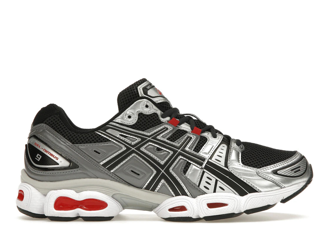 ASICS Gel-Nimbus 9 Graphite Grey Red